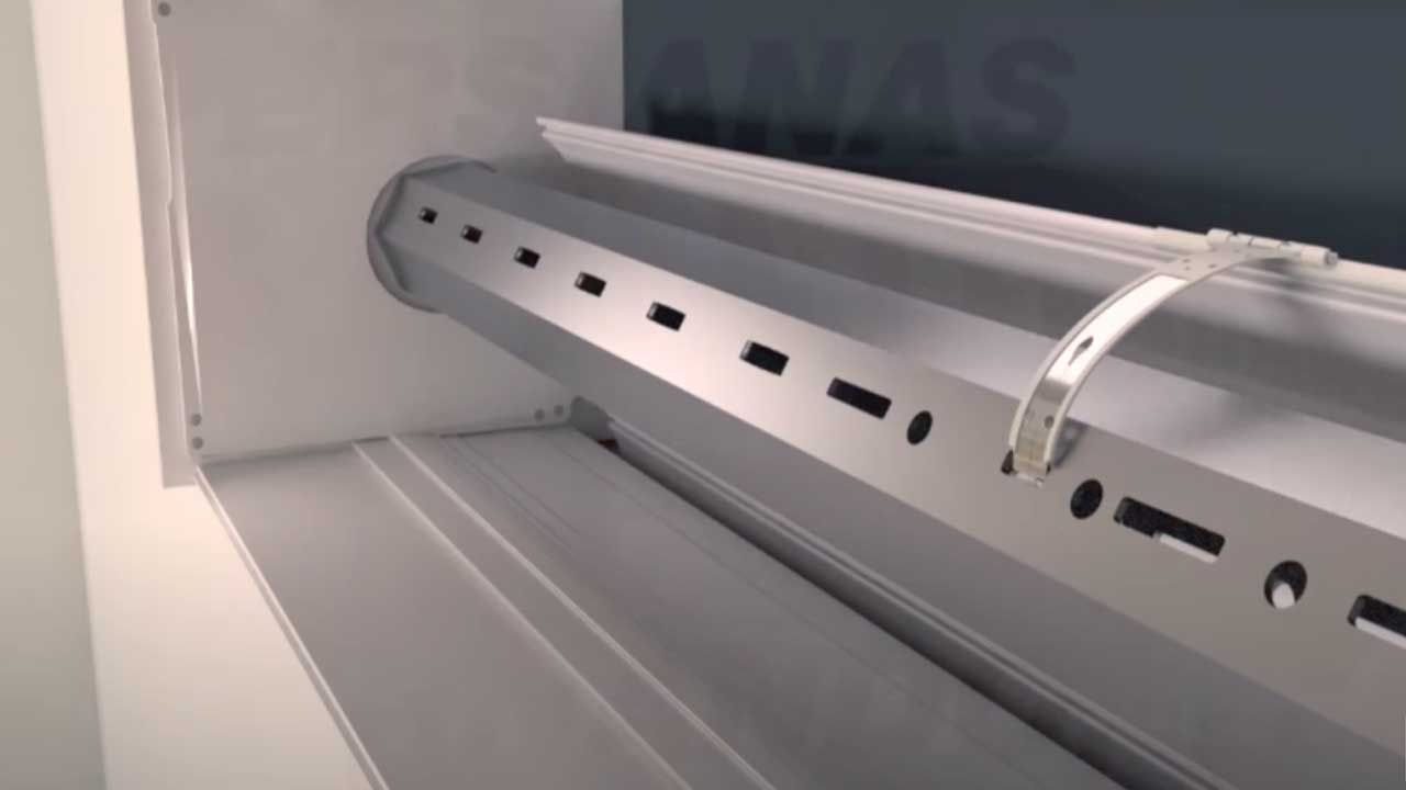 Repairing a blind - Tensioning slat tapes/straps.